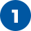 Imagem do número 1 com um círculo azul em volta