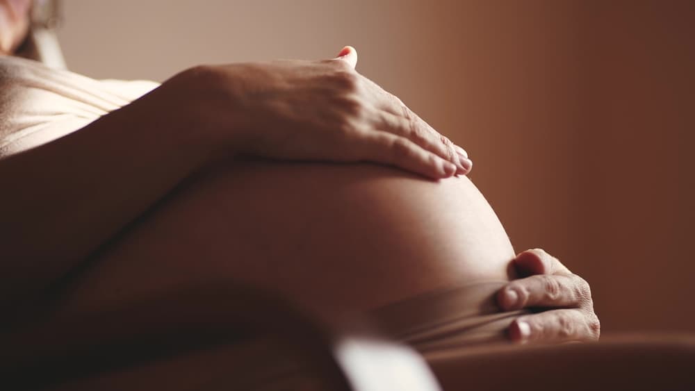 Pregnant,Woman.,Health,Pregnancy,Motherhood,Procreation,Concept.,Close-up,Belly,Of