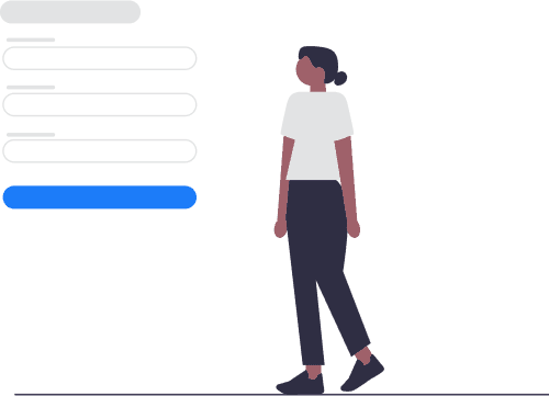 ilustração mulher negra, camisa branca e calça marrom ilustração mulher negra, camisa branca e calça marrom