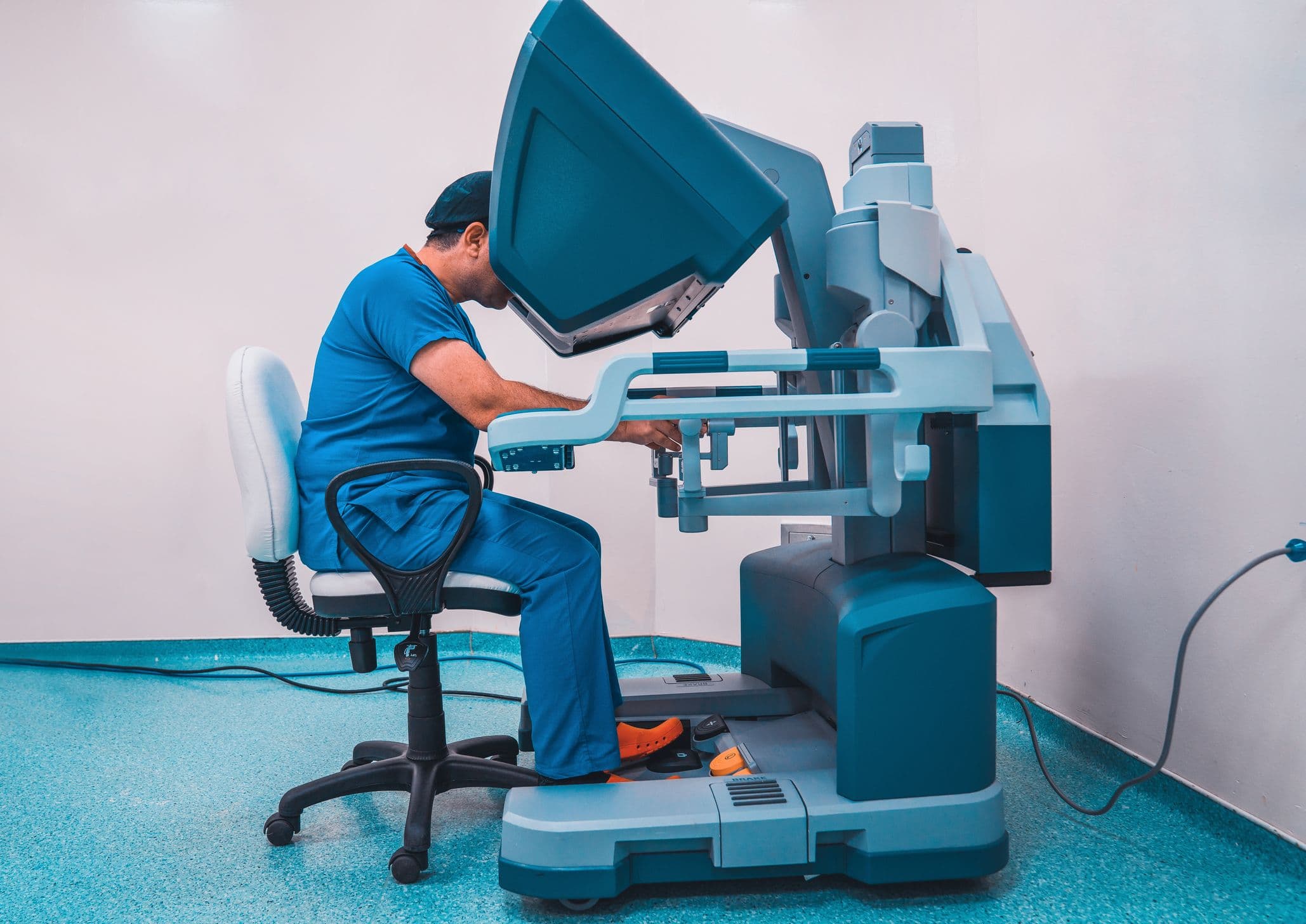 cirurgia robótica em coloproctologia