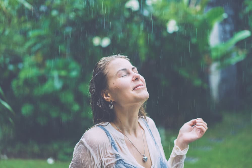 Beautiful,Girl,In,The,Rain,.,Wet,Hair,And,Shirt